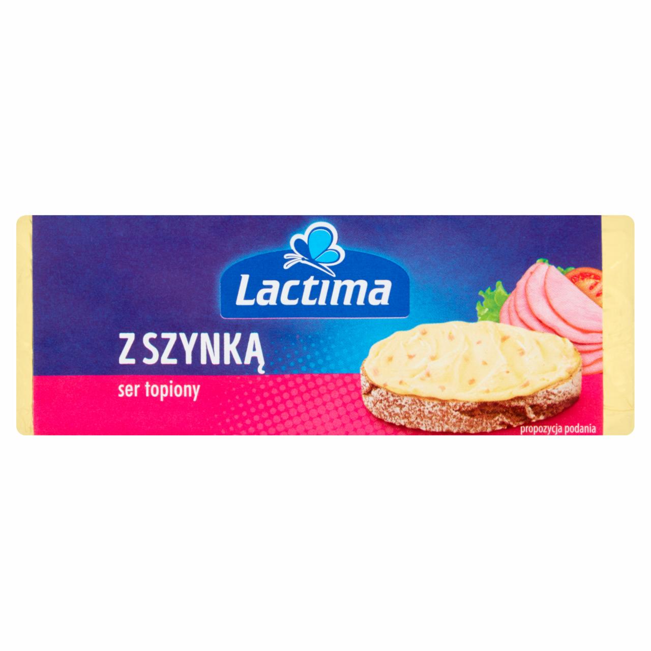 Zdjęcia - Lactima Ser topiony z szynką 100 g