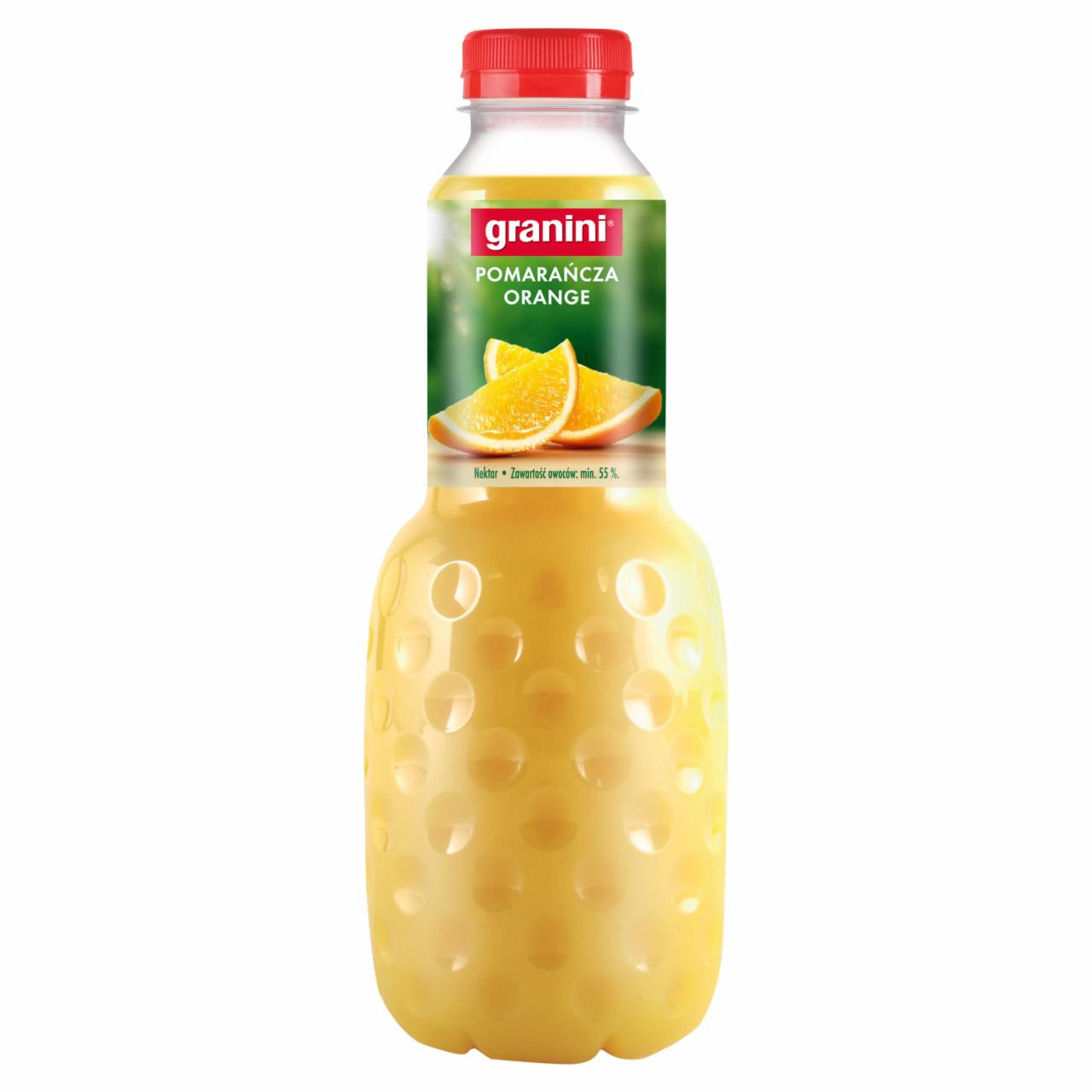 Zdjęcia - Granini Nektar pomarańcza 1 l