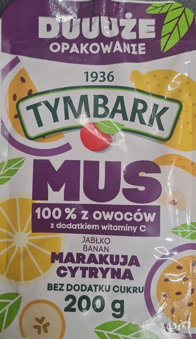 Zdjęcia - Mus jabłko banan marakuja cytryna 200 g Tymbark