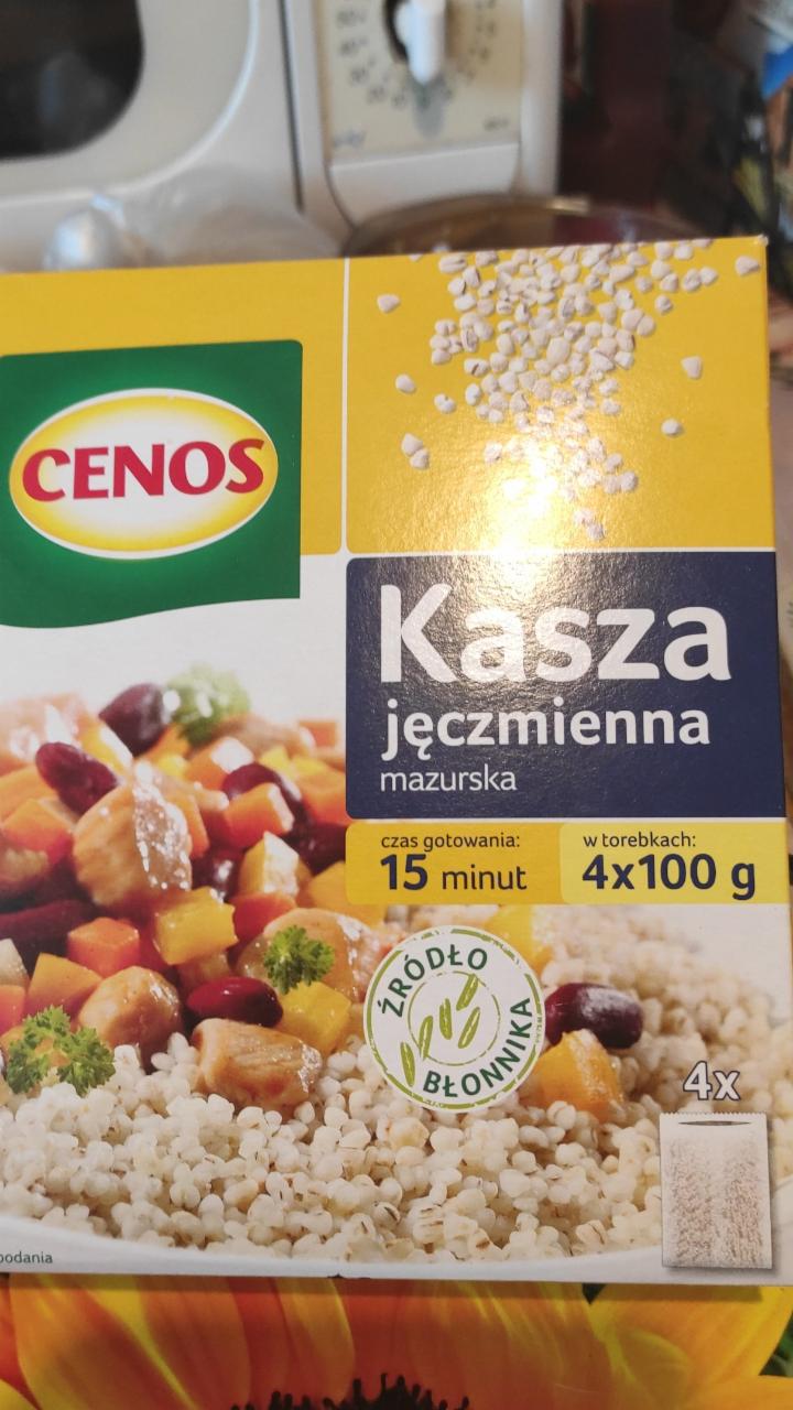 Zdjęcia - Cenos Kasza jęczmienna mazurska 400 g (4 x 100 g)