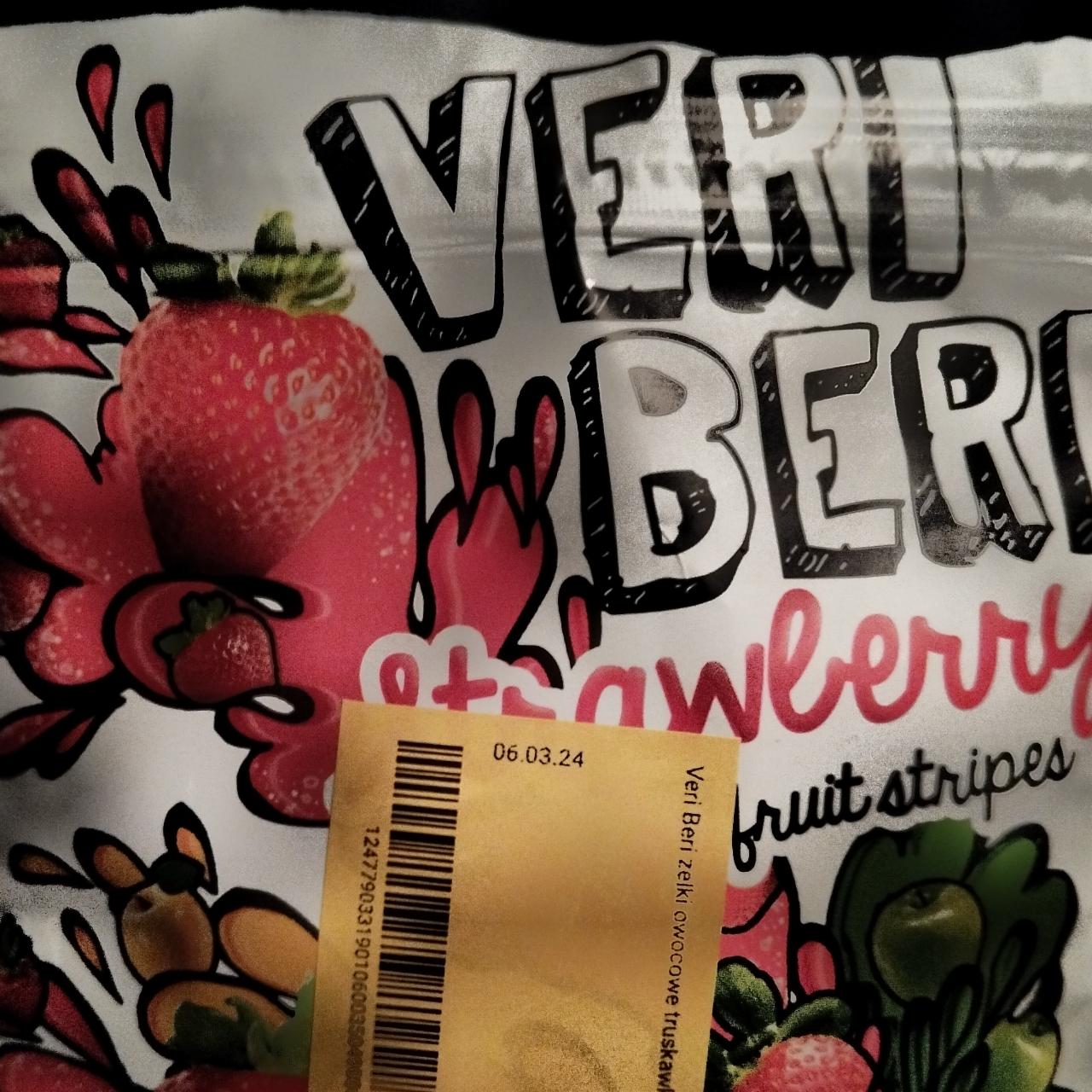 Zdjęcia - Strawberry fruit stripes Veri Beri