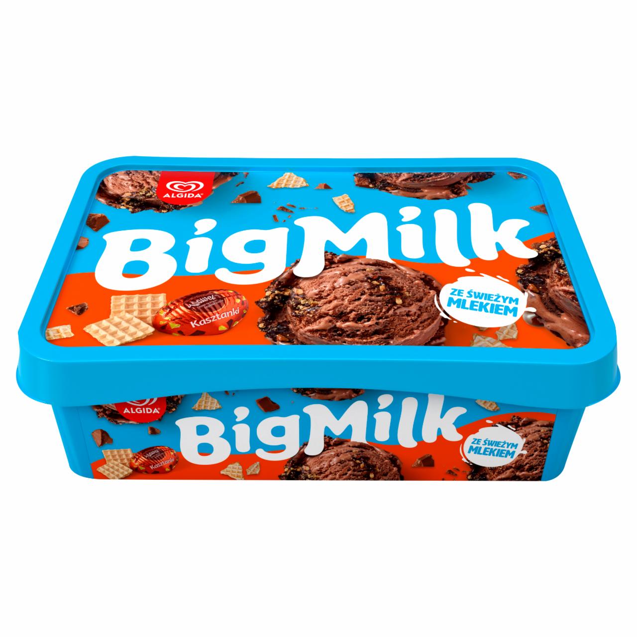 Zdjęcia - Big Milk Lody o smaku Kasztanki z Wawelu 900 ml