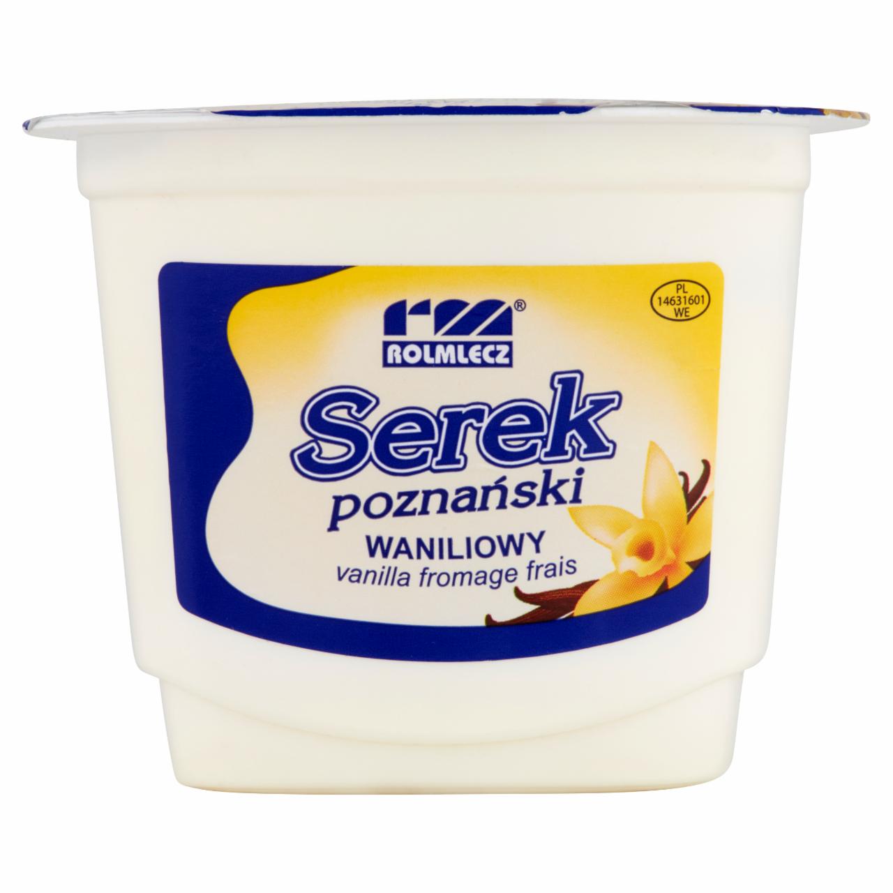 Zdjęcia - Rolmlecz Serek poznański waniliowy 200 g