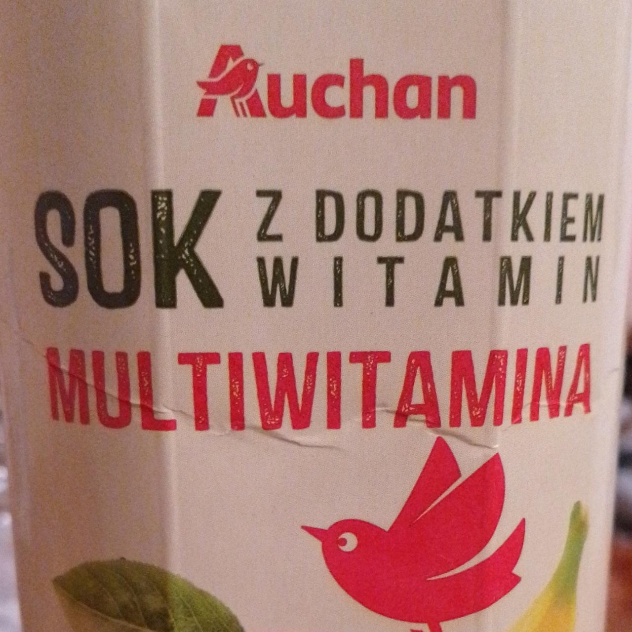 Zdjęcia - Sok multiwitamina Auchan