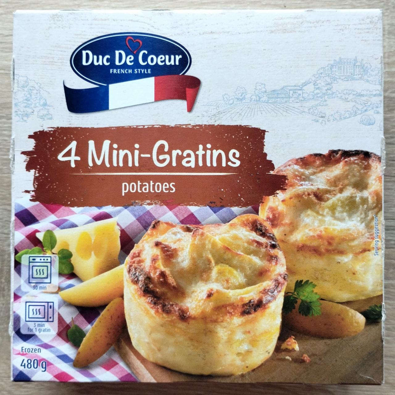 Zdjęcia - 4 mini gratins potatoes Duc De Coeur