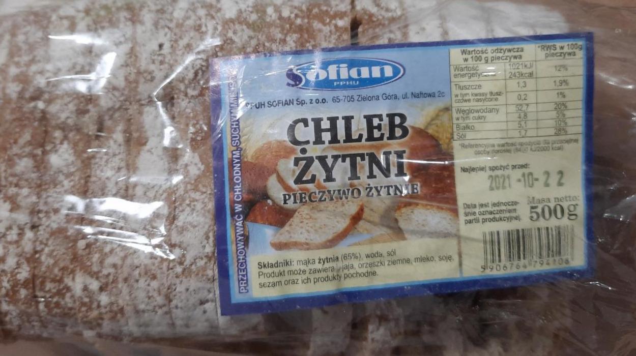 Zdjęcia - Chleb żytni Sofian