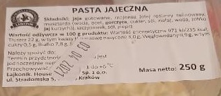 Zdjęcia - Pasta jajeczna lajkonik