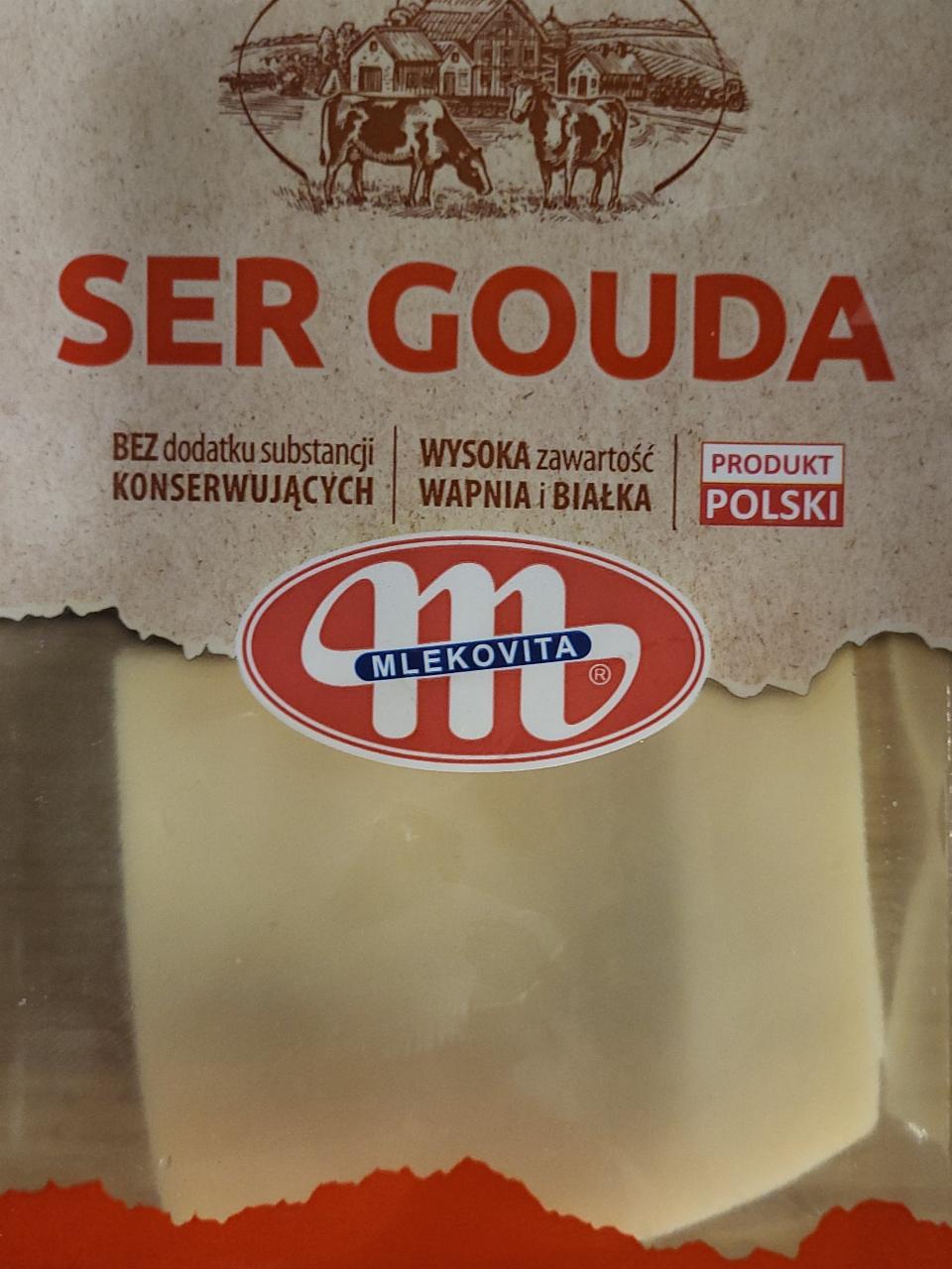 Zdjęcia - Mlekovita Ser Gouda wiórki 150 g