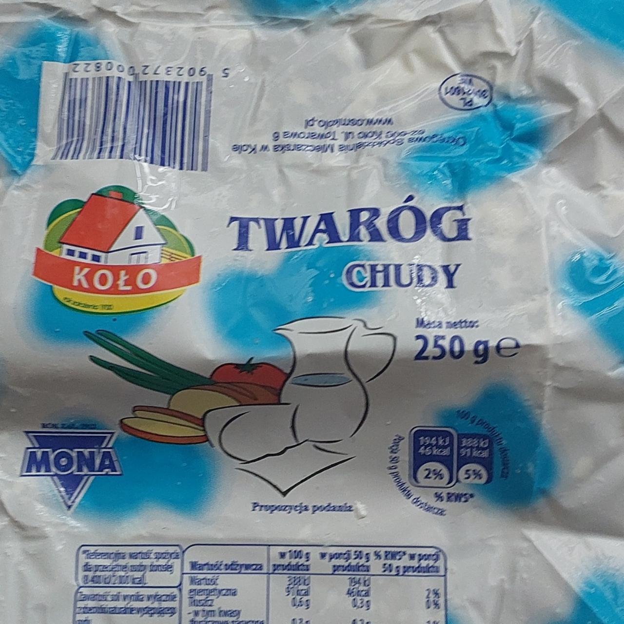 Zdjęcia - Mona Twaróg chudy 250 g