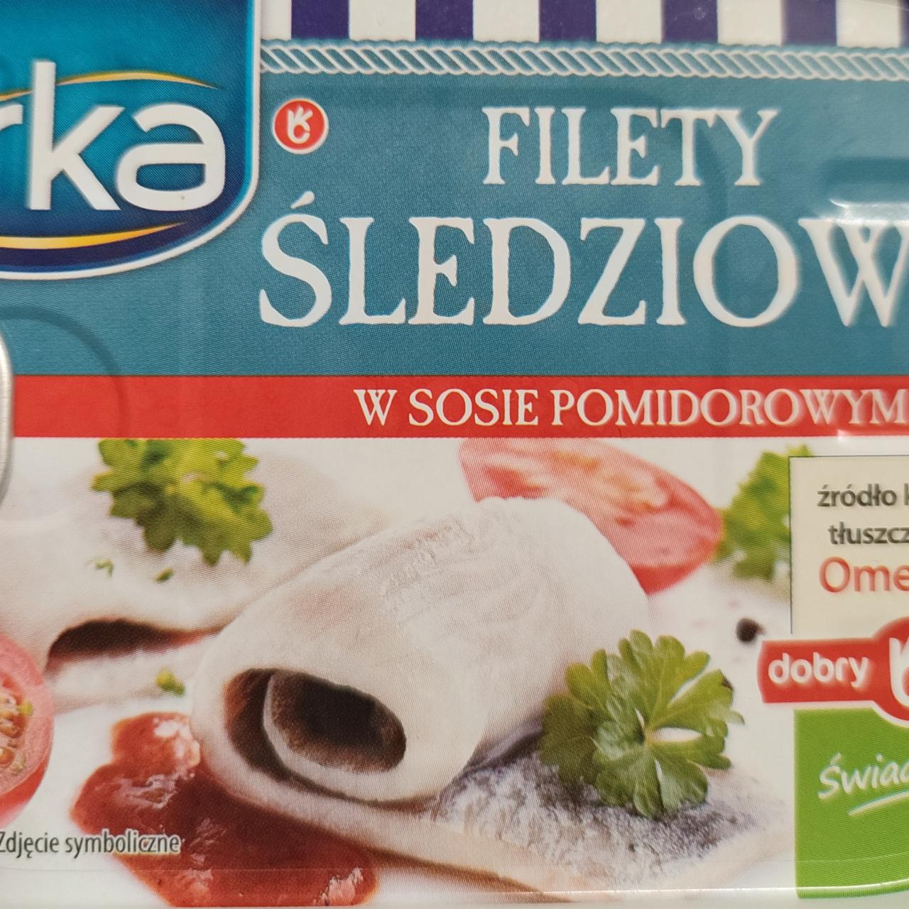 Zdjęcia - Filety śledziowe w sosie pomidorowym Orka