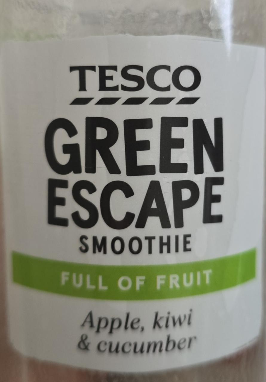 Zdjęcia - Green escape smoothie full of fruit apple kiwi cucumber Tesco