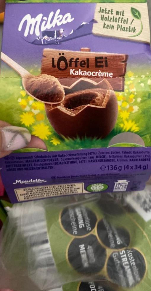 Zdjęcia - Löffelei Kakaocreme Milka