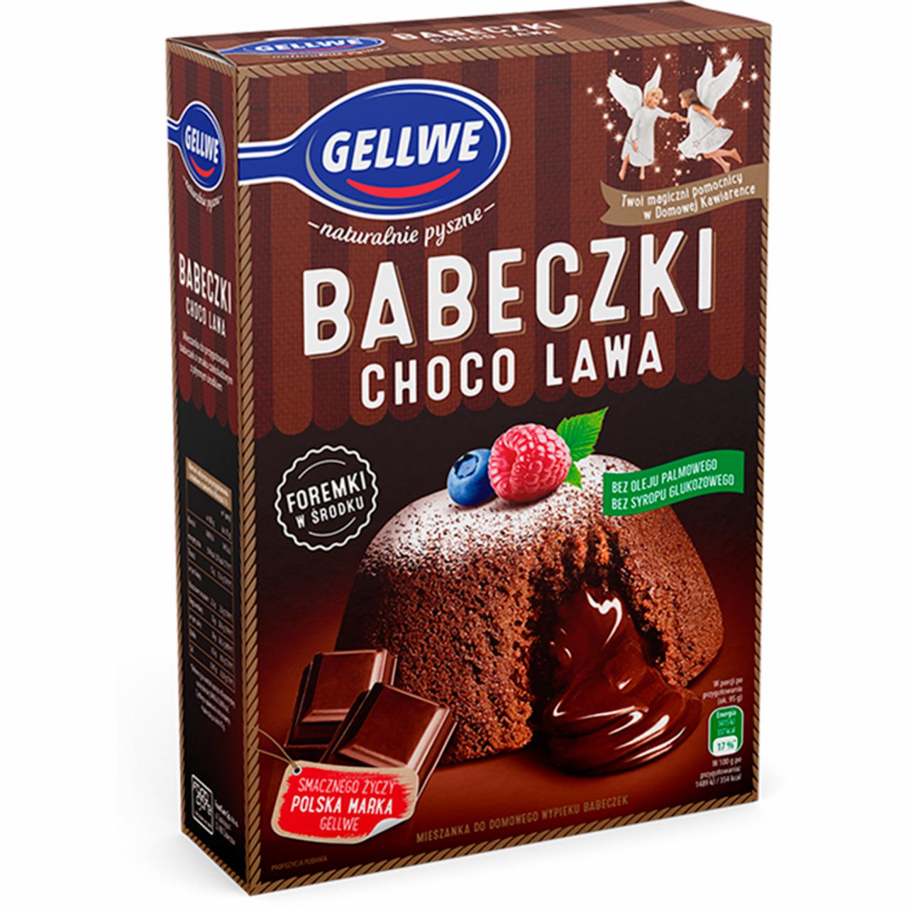 Zdjęcia - Gellwe Mieszanka do domowego wypieku babeczek babeczki choco lawa 225 g