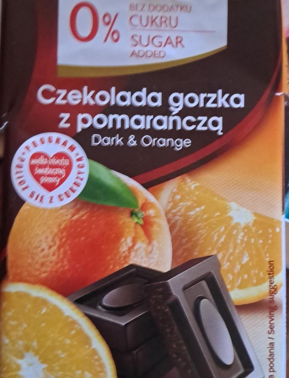 Zdjęcia - Czekolada gorzka z pomarańczą Torras