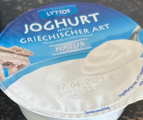 Zdjęcia - Joghurt Natur Lyttos