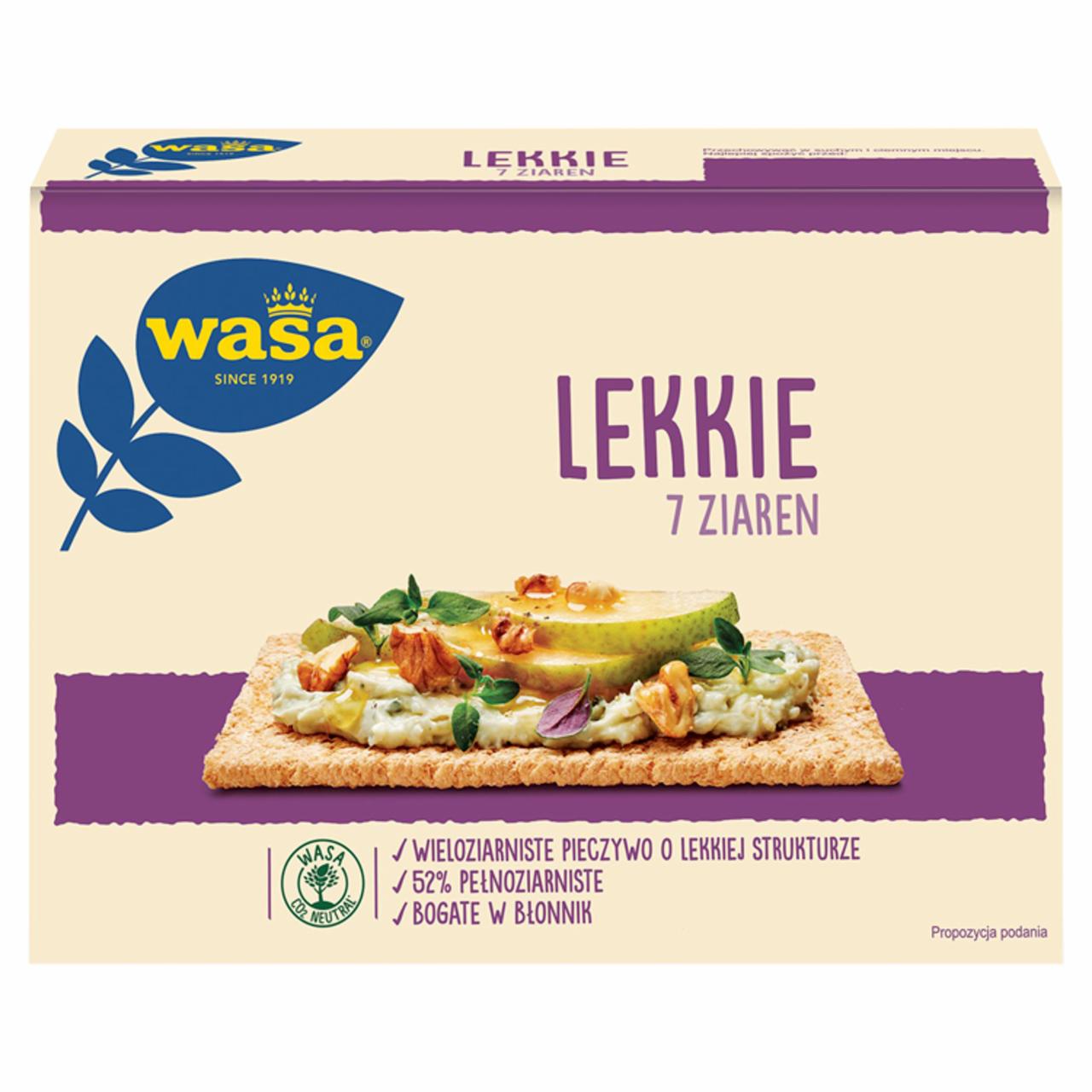 Zdjęcia - Wasa Produkt piekarniczy wieloziarnisty 140 g