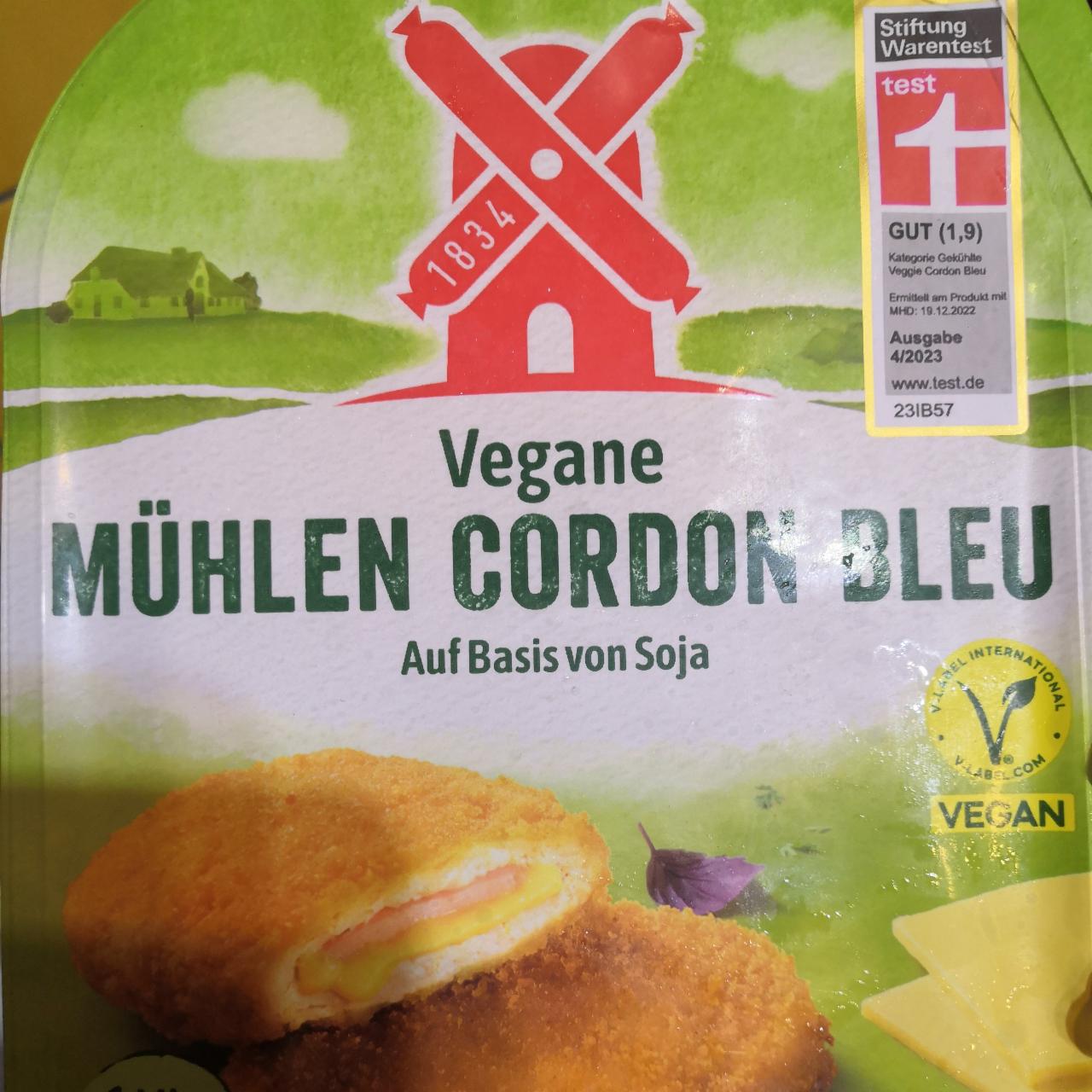 Zdjęcia - Vegane Mühlen Cordon bleu Rügenwalder Mühle