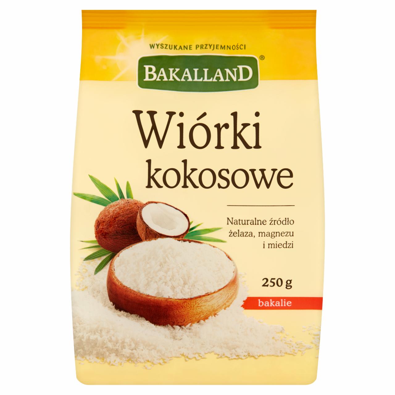 Zdjęcia - Bakalland Wiórki kokosowe 250 g