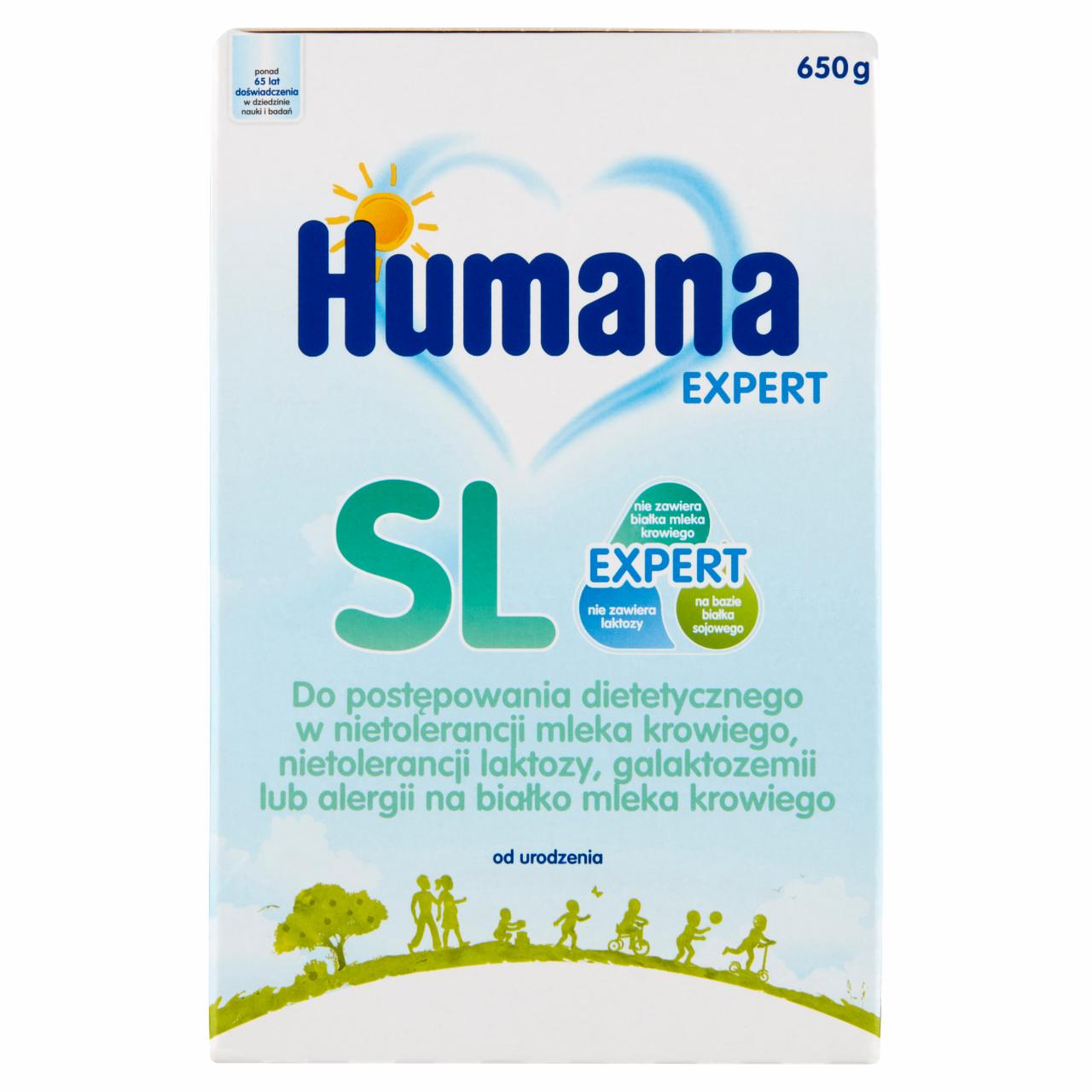 Zdjęcia - Humana Expert SL Żywność specjalnego przeznaczenia medycznego od urodzenia 650 g (2 x 325 g)