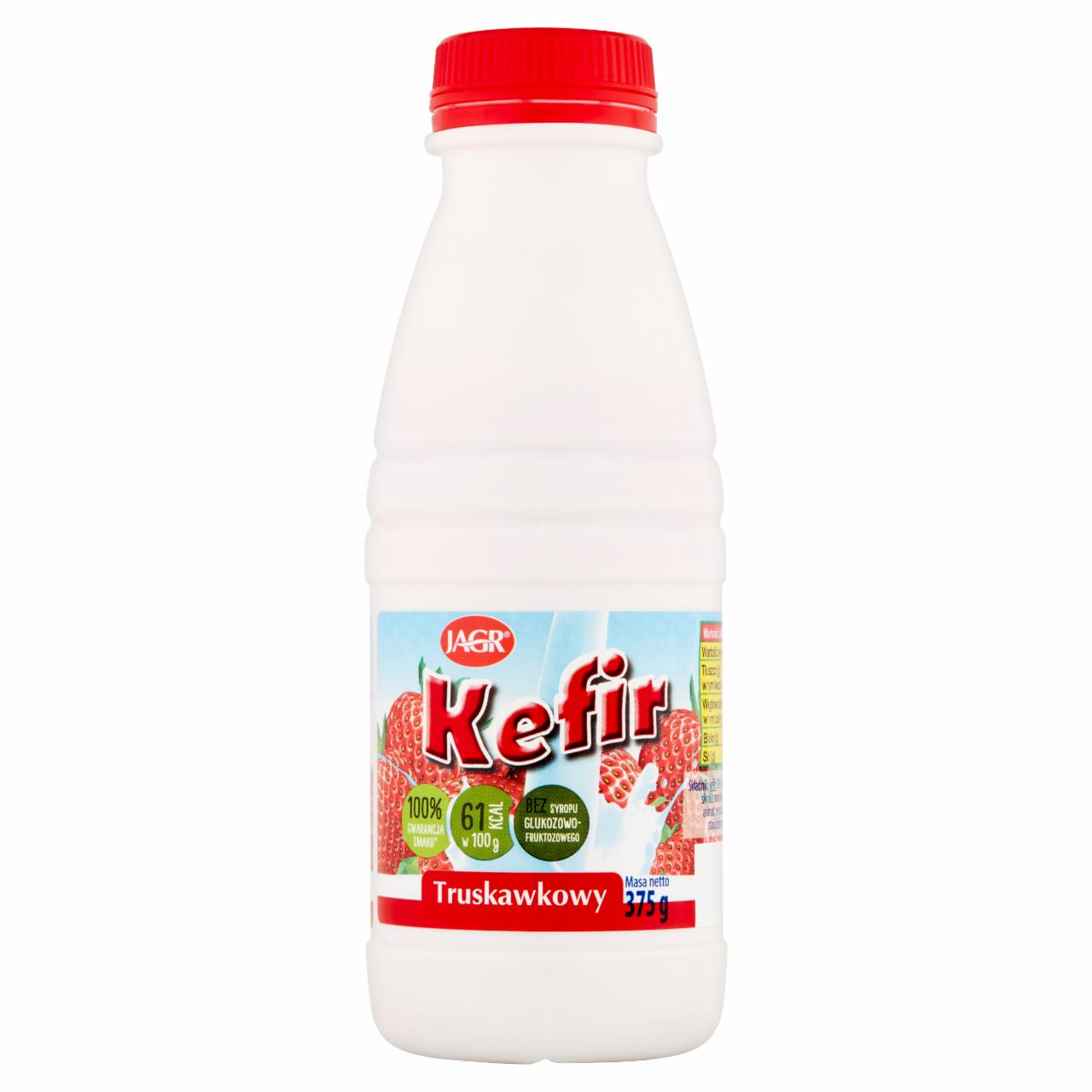 Zdjęcia - Polmlek Kefir truskawkowy 375 g