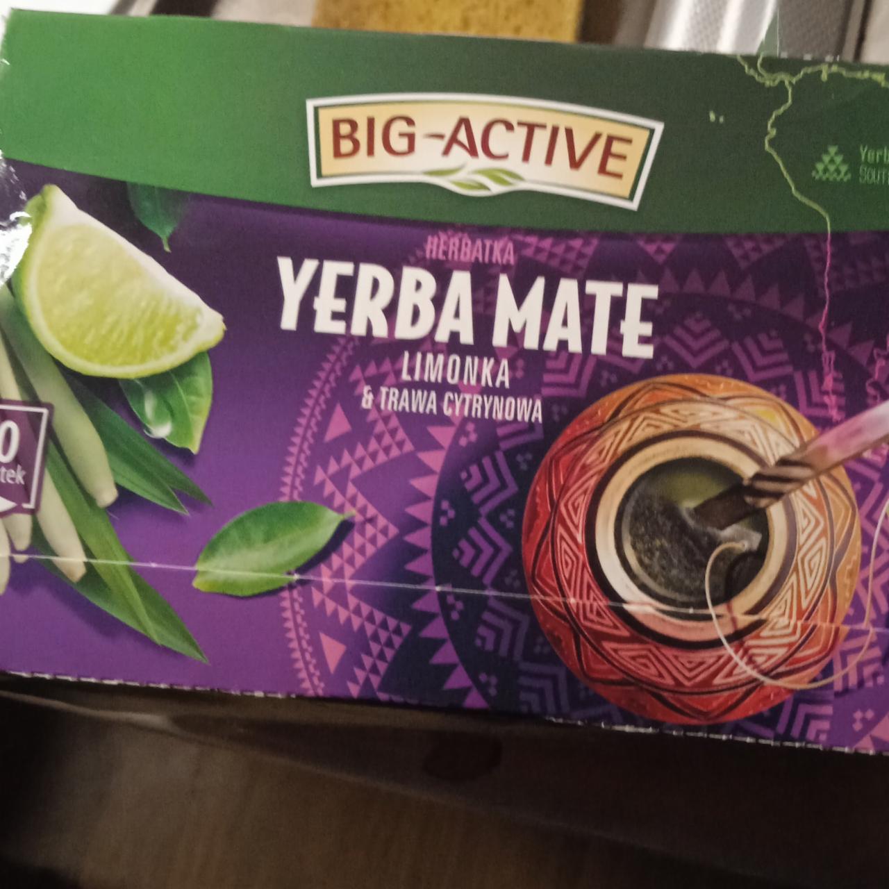 Zdjęcia - Yerba Mate limonka & trawa cytrynowa bigiactive