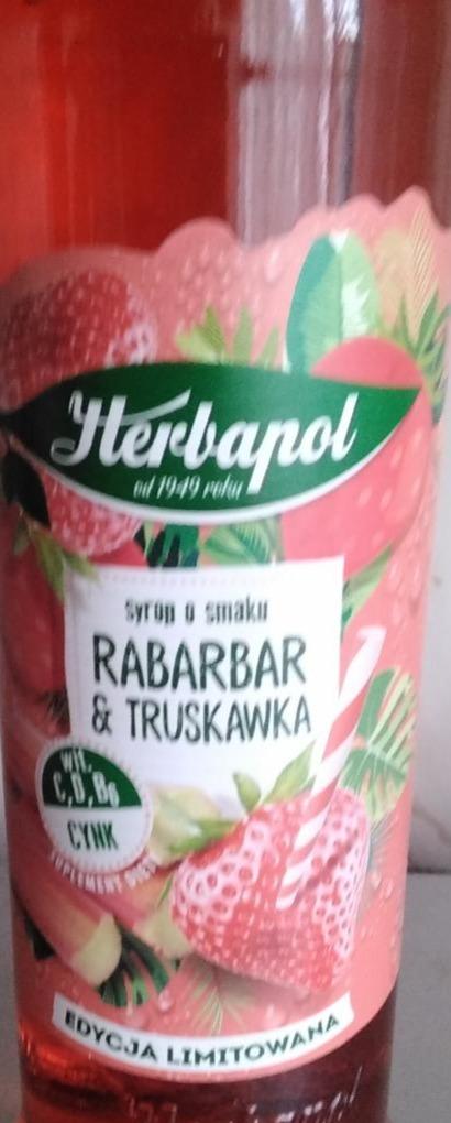 Zdjęcia - Herbapol syrop rabarbar i truskawka