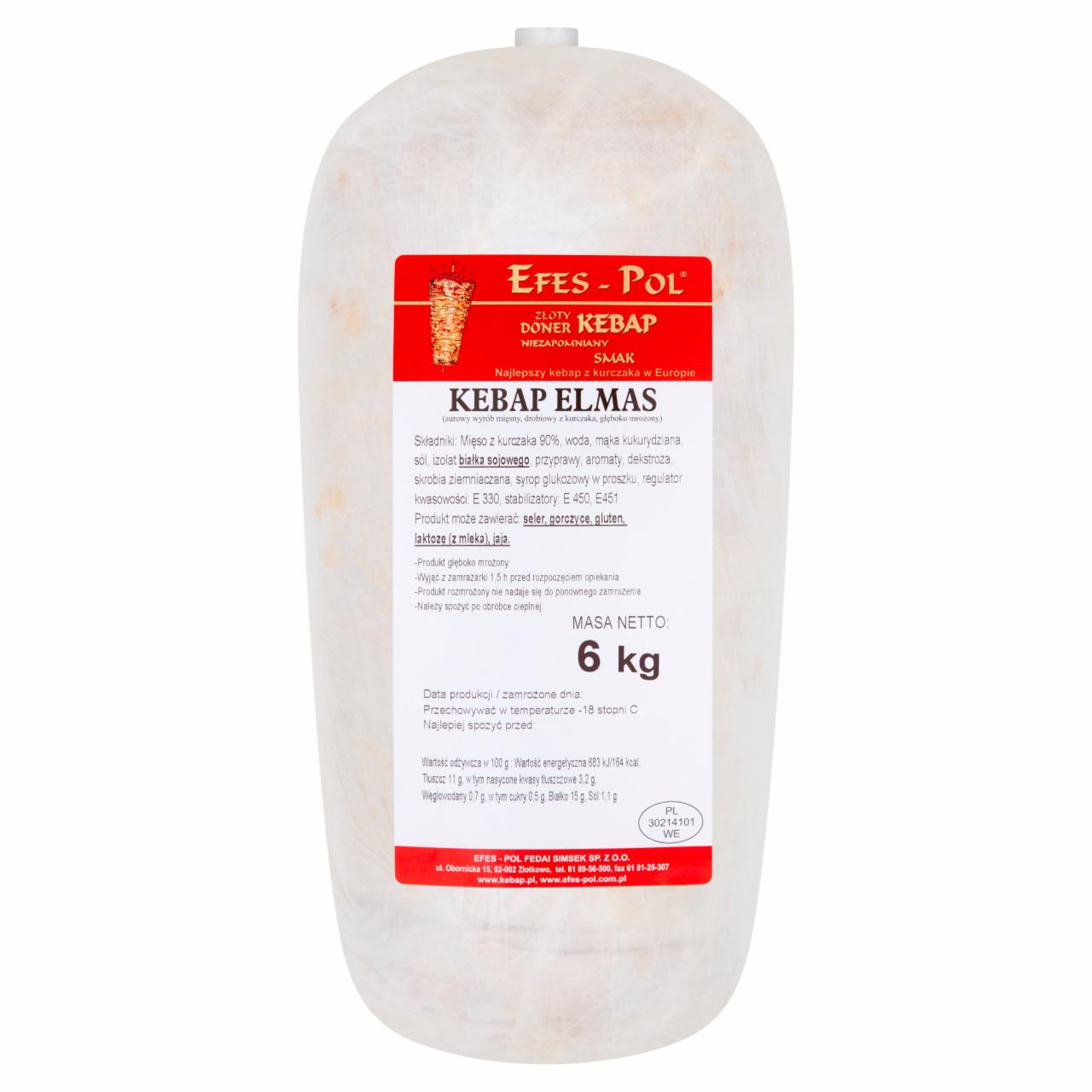 Zdjęcia - Kebap Elmas drobiowy 6 kg