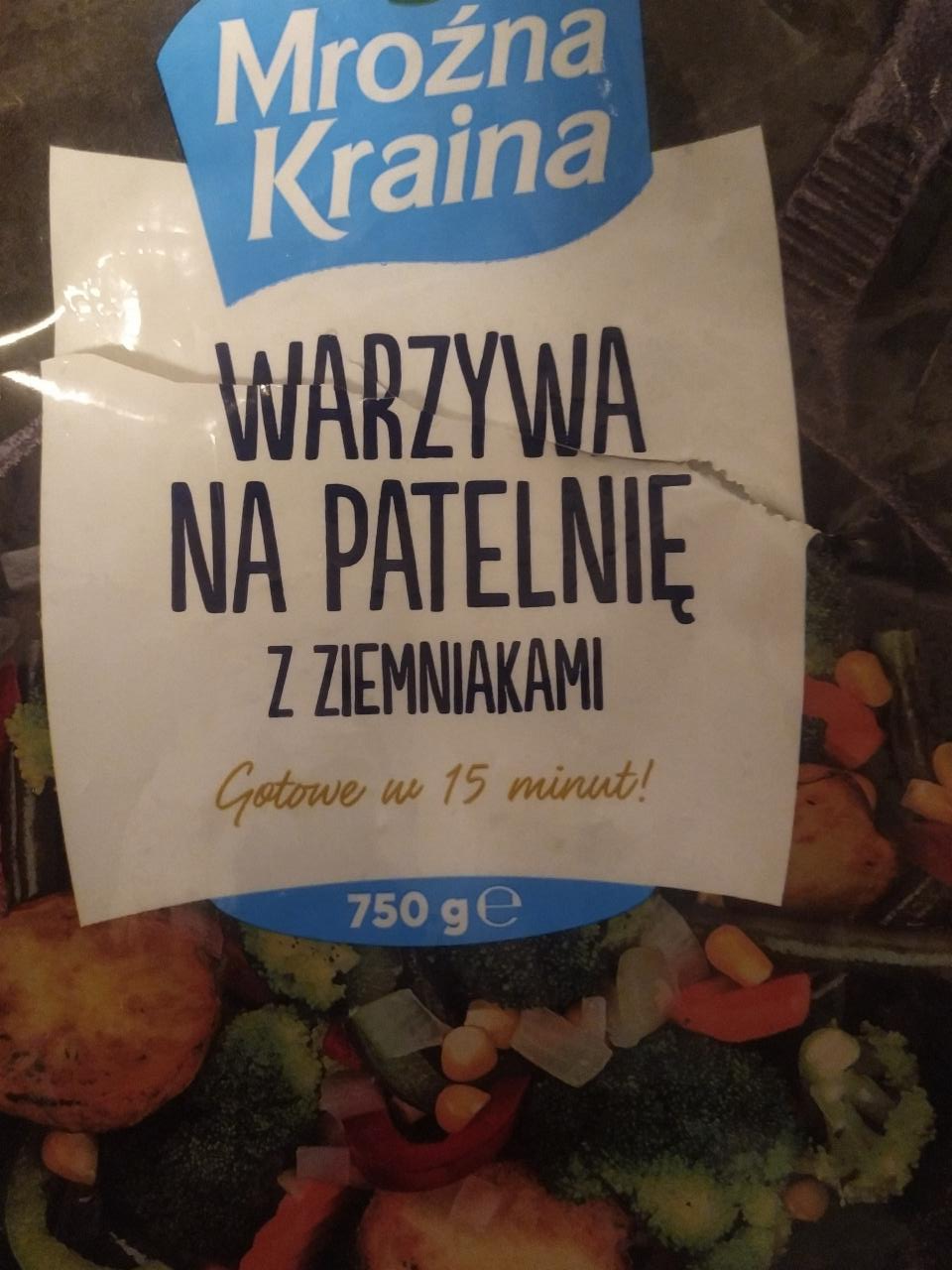 Zdjęcia - Warzywa na patelnie z ziemniakami Mroźna Kraina