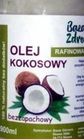 Zdjęcia - Olej kokosowy nierafinowany extra virgin Bazar Zdrowia