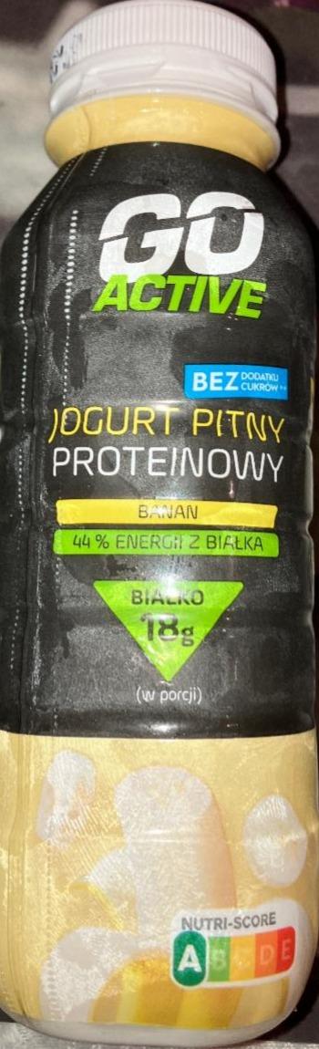 Zdjęcia - Jogurt proteinowy proteinowy banan Go Active