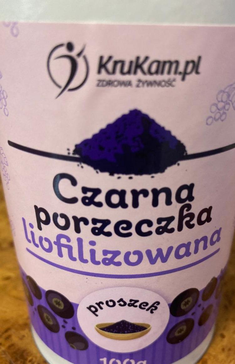 Zdjęcia - Czarna porzeczka liofilizowana proszek Krukam