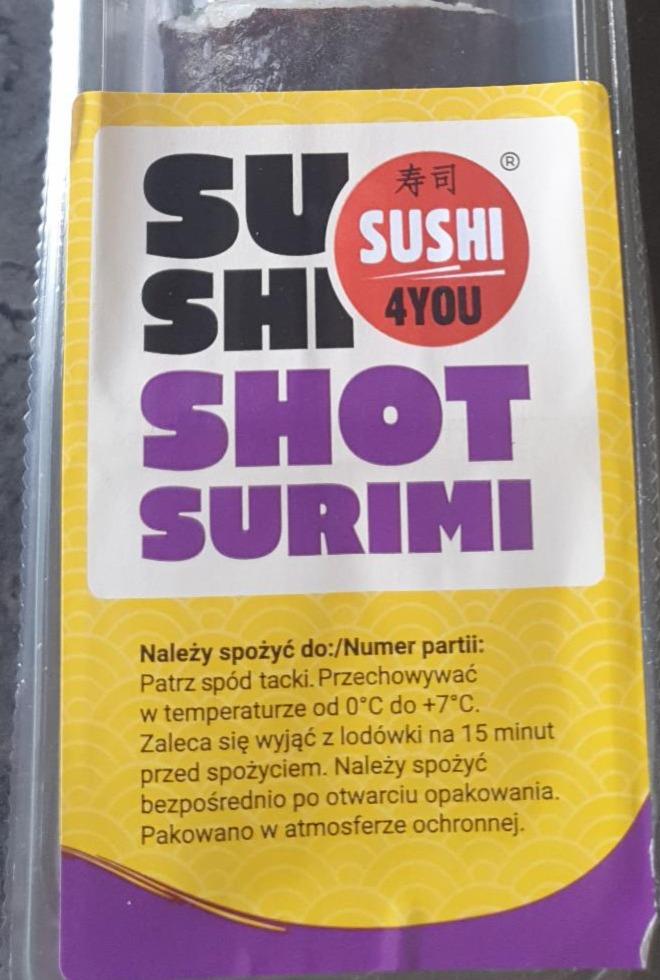 Zdjęcia - Sushi shot surimi Sushi 4you