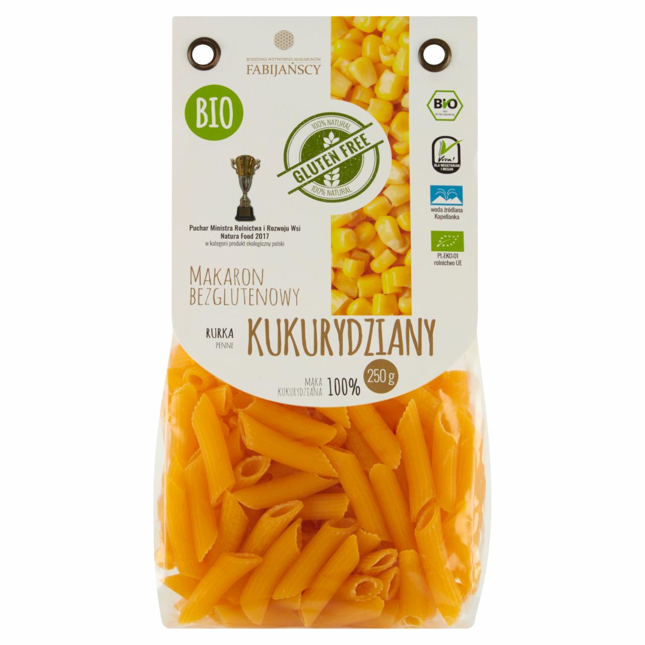 Zdjęcia - Makaron bezglutenowy kukurydziany rurka 250 g