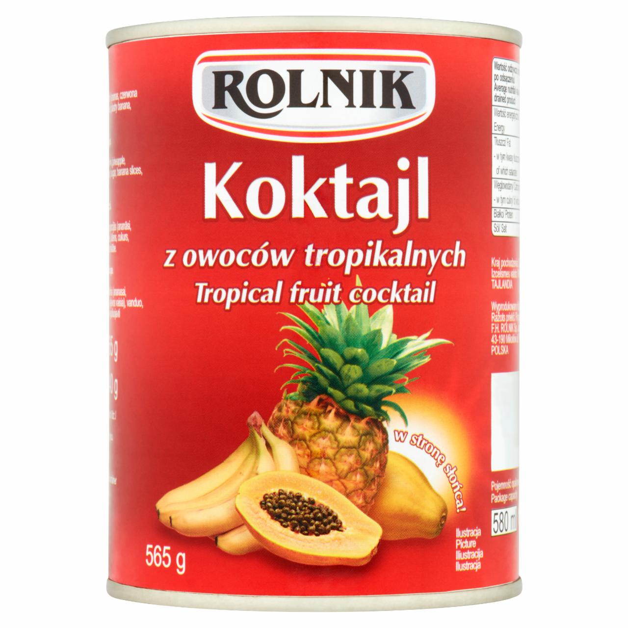 Zdjęcia - Rolnik Koktajl z owoców tropikalnych 565 g