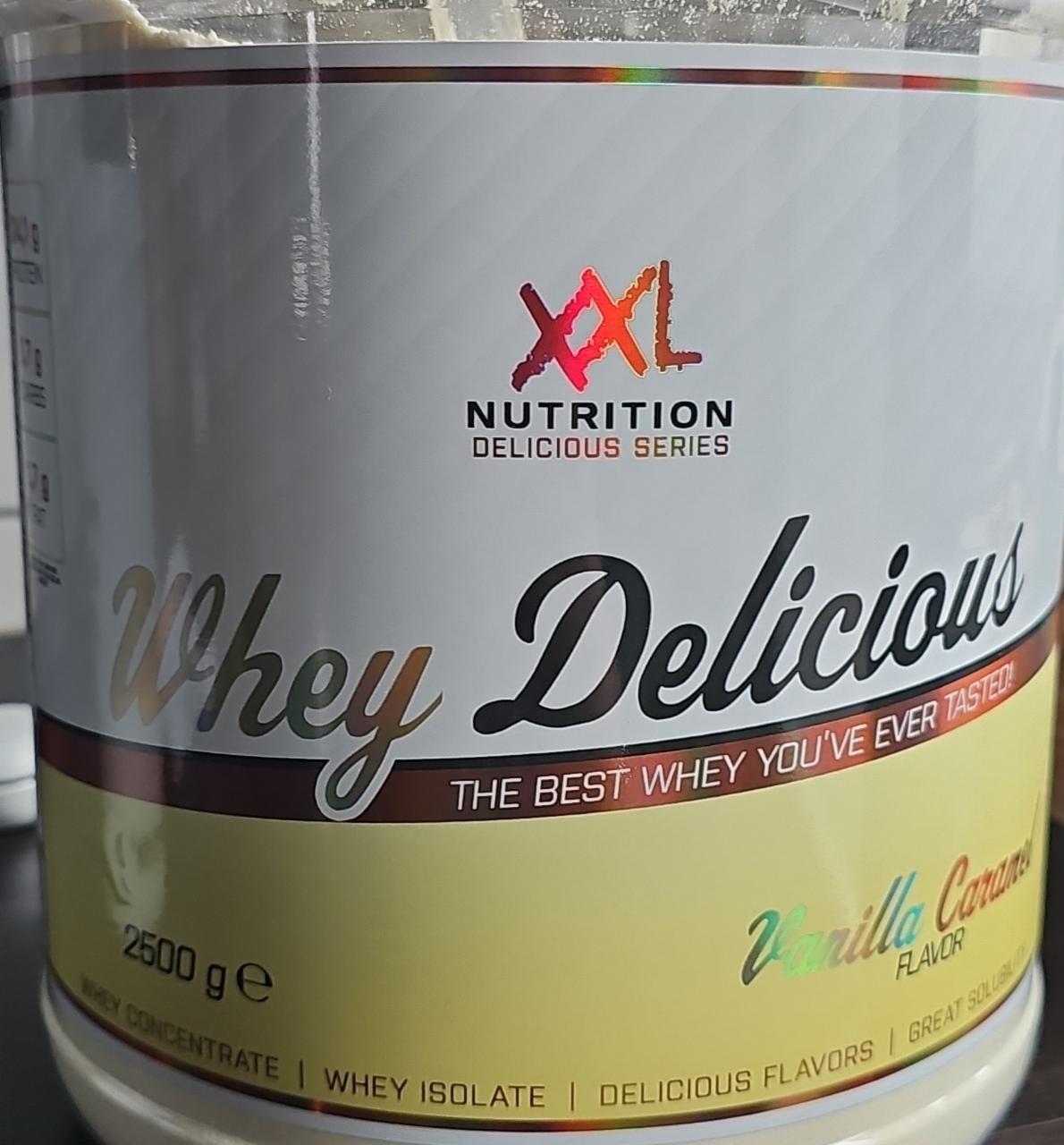 Zdjęcia - Whey delicious vanilla caramel Xxl Nutrition