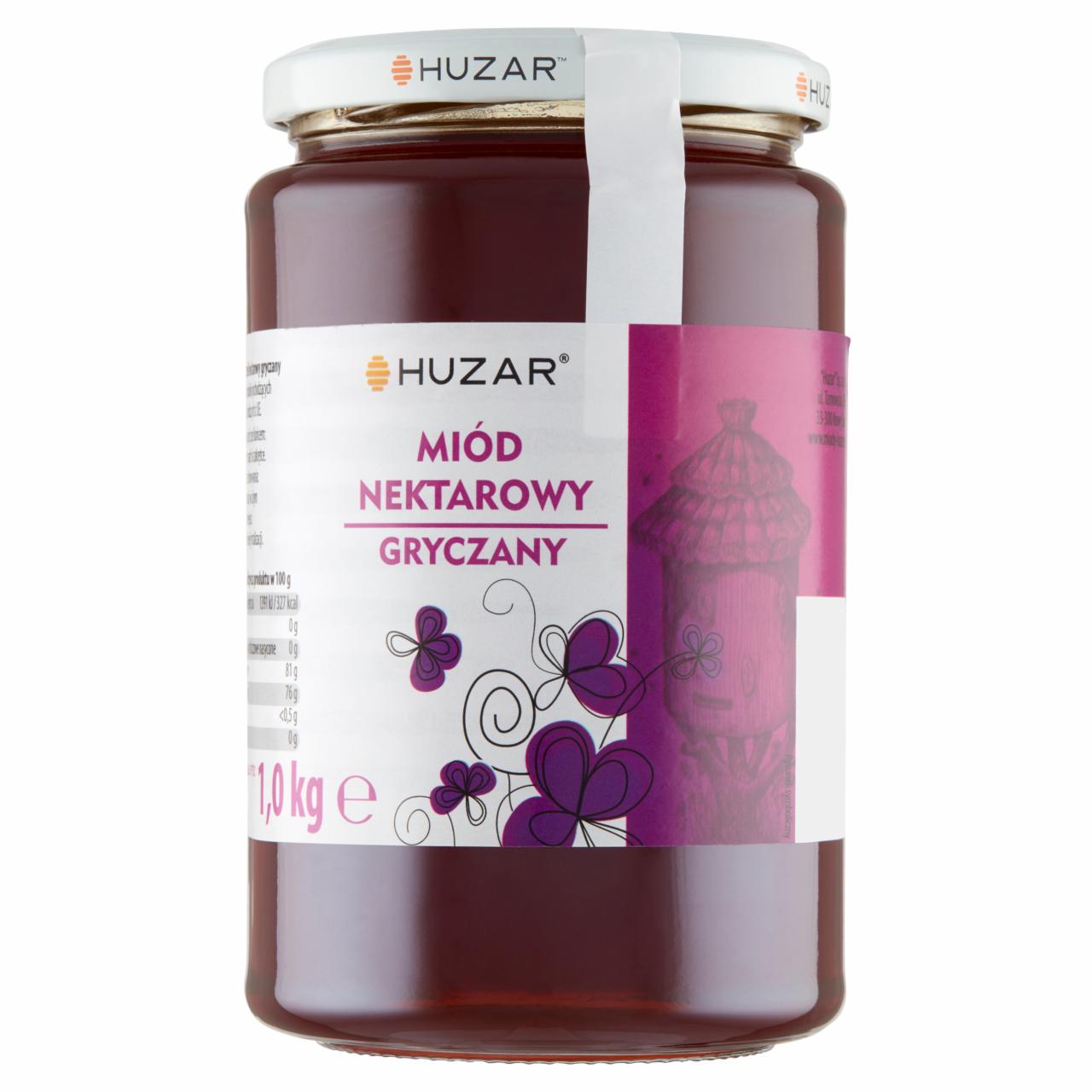 Zdjęcia - Huzar Miód nektarowy gryczany 1,0 kg