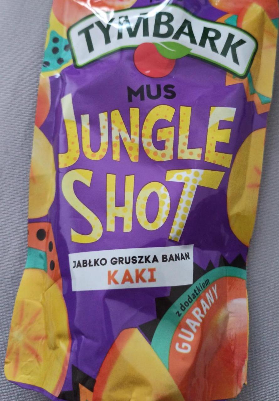 Zdjęcia - Jungle Shot Mus jabłko gruszka banan kaki Tymbark