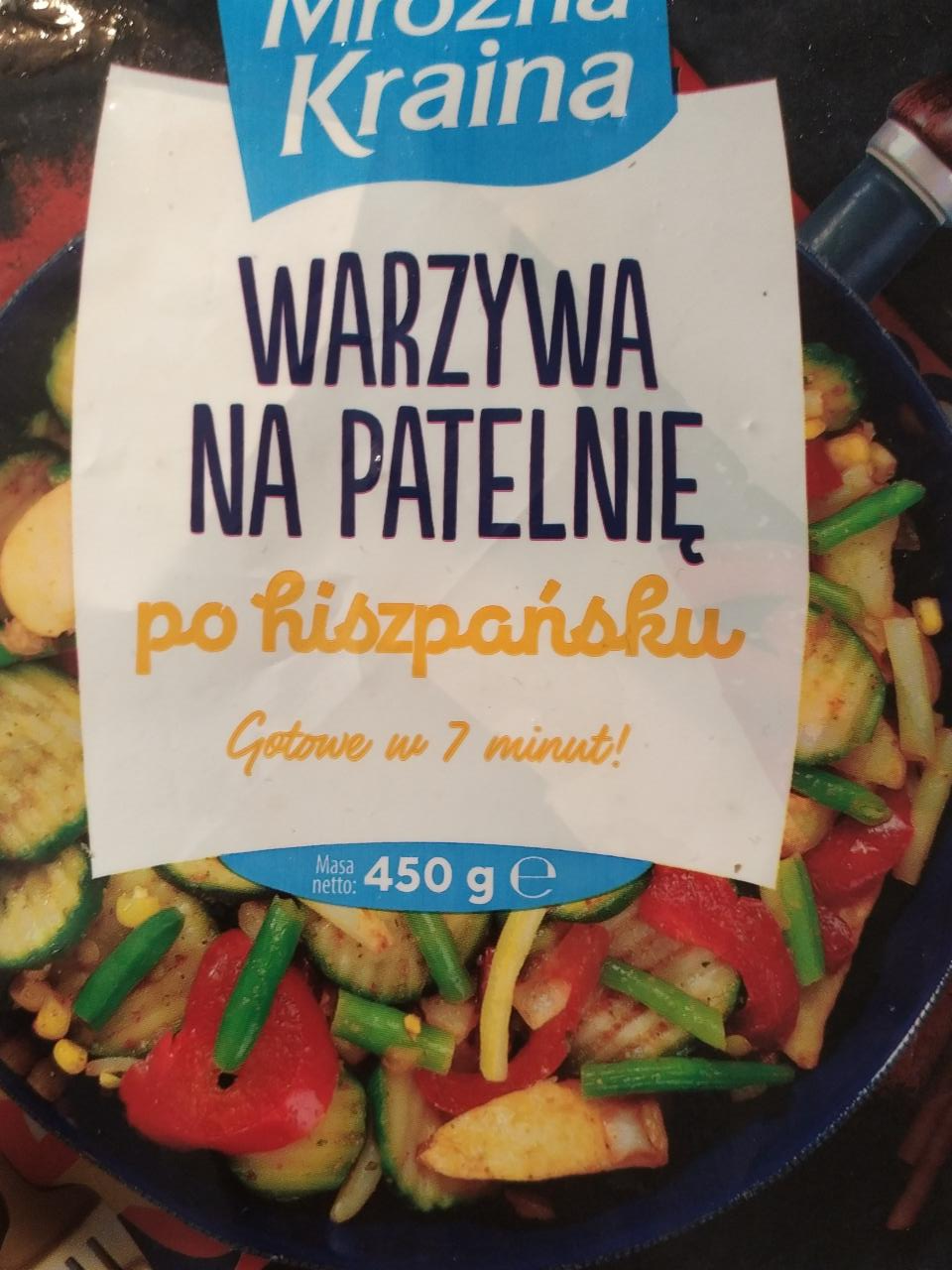 Zdjęcia - Warzywa na patelnię po hiszpańsku Mroźna Kraina