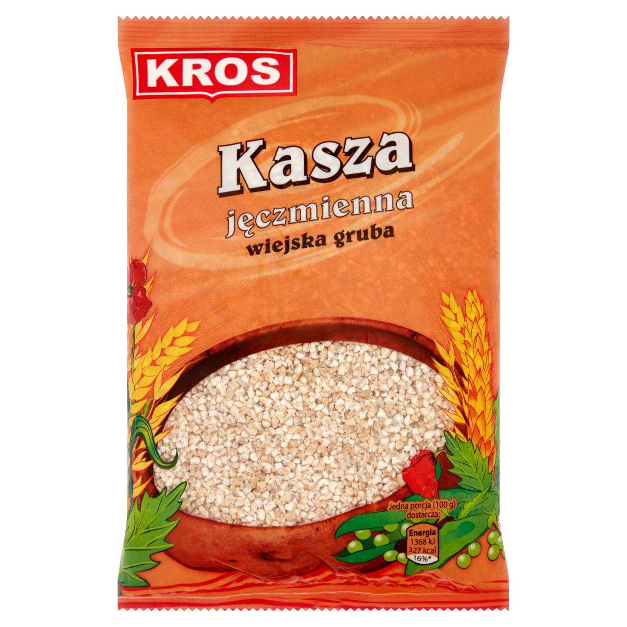 Zdjęcia - KROS Kasza jęczmienna wiejska gruba 500 g