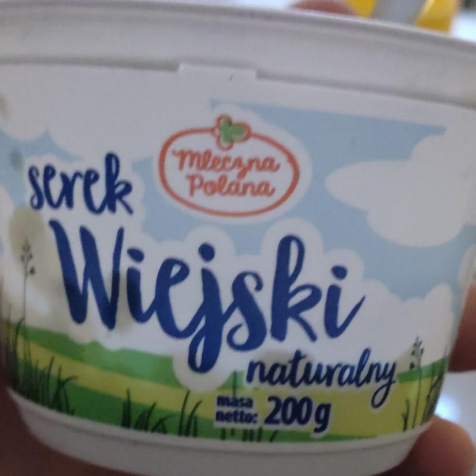 Zdjęcia - Serek wiejski naturalny Mleczna Polana