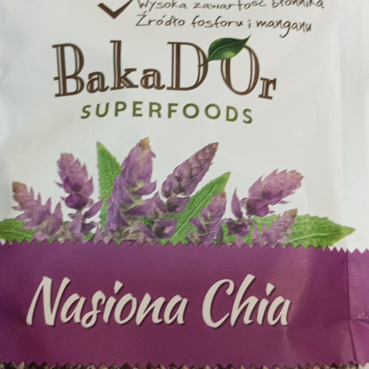 Zdjęcia - Nasiona Chia Bakador