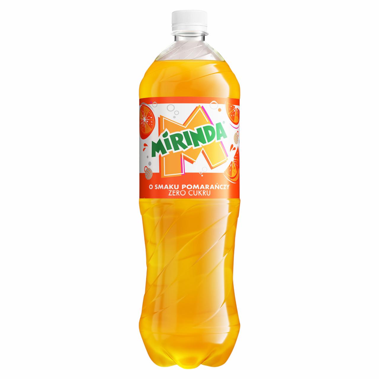 Zdjęcia - Mirinda Zero cukru Napój gazowany o smaku pomarańczy 1,5 l