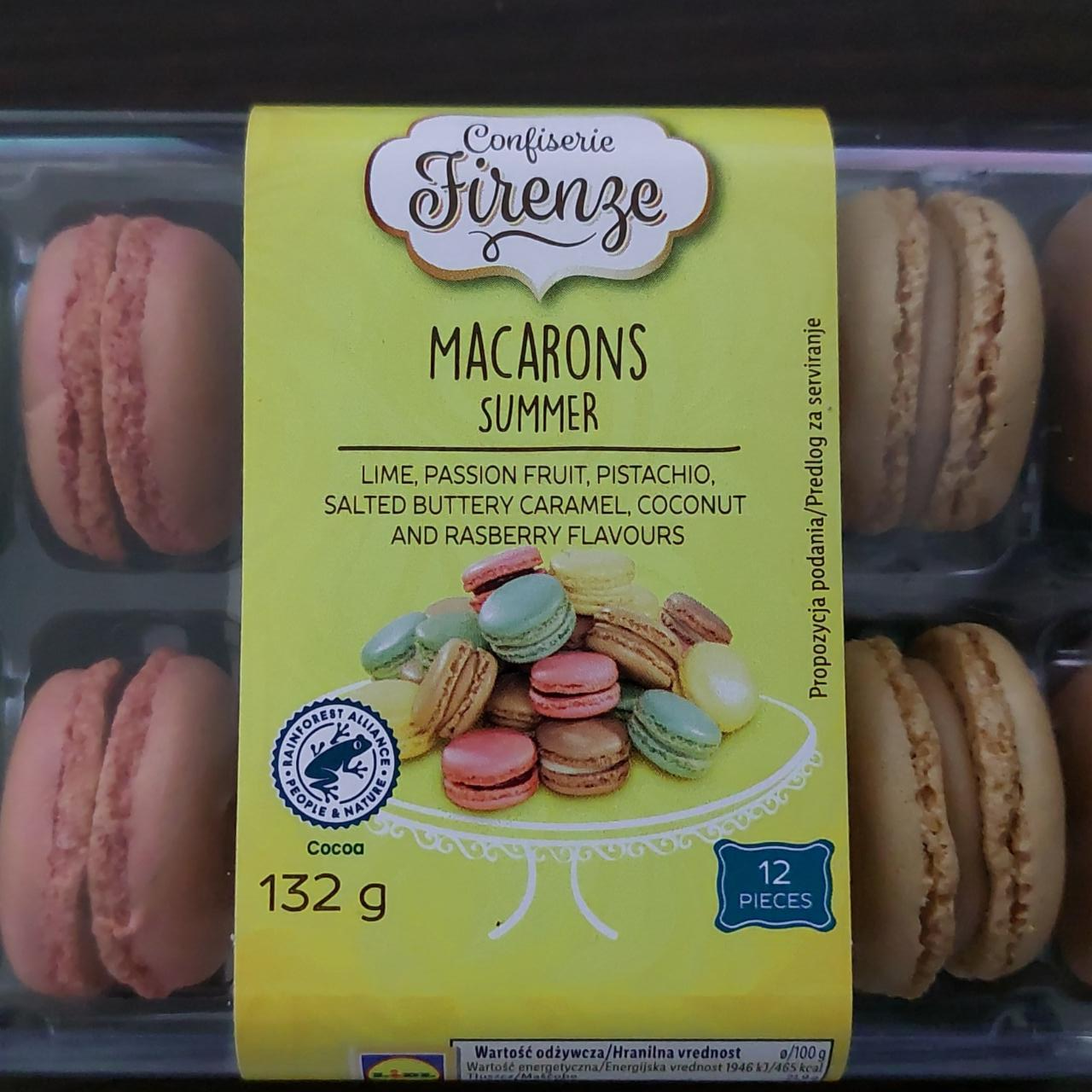 Zdjęcia - Macarons summer Confiserie Firenze