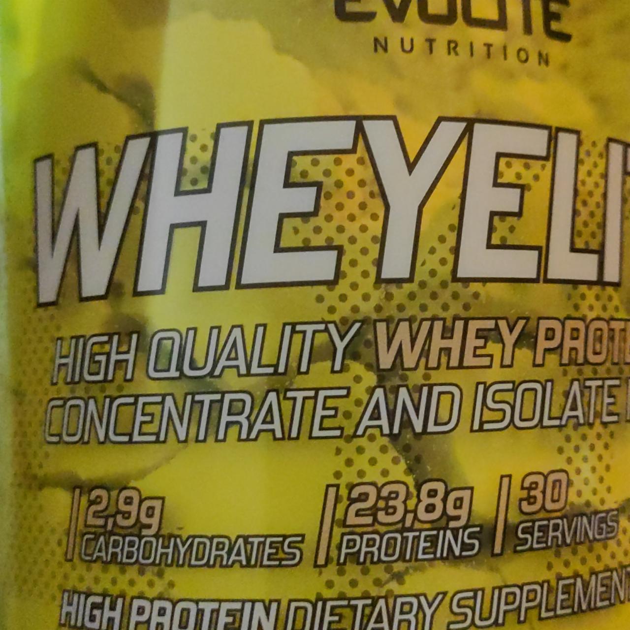 Zdjęcia - Wheyelite vanilla Evolite nutrition