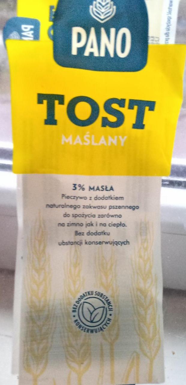 Zdjęcia - Tost maślany Pano