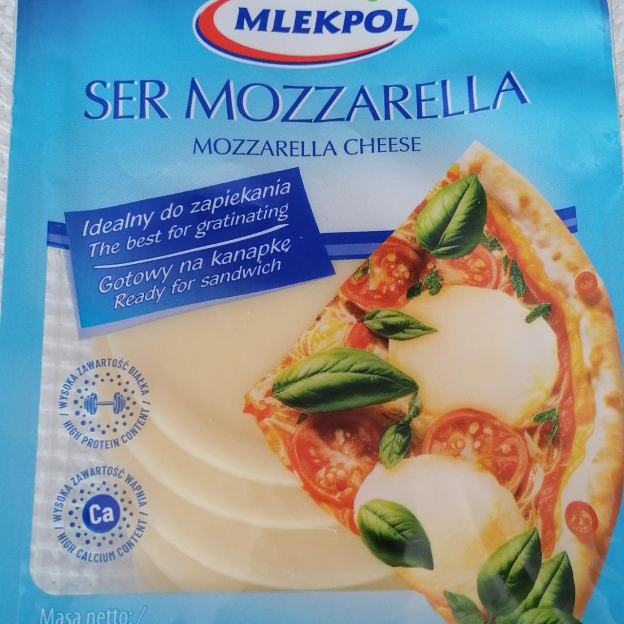 Zdjęcia - Mlekpol Ser mozzarella 150 g