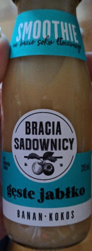 Zdjęcia - Smoothie Gęste Jabłko Banan Kokos Bracia Sadownicy