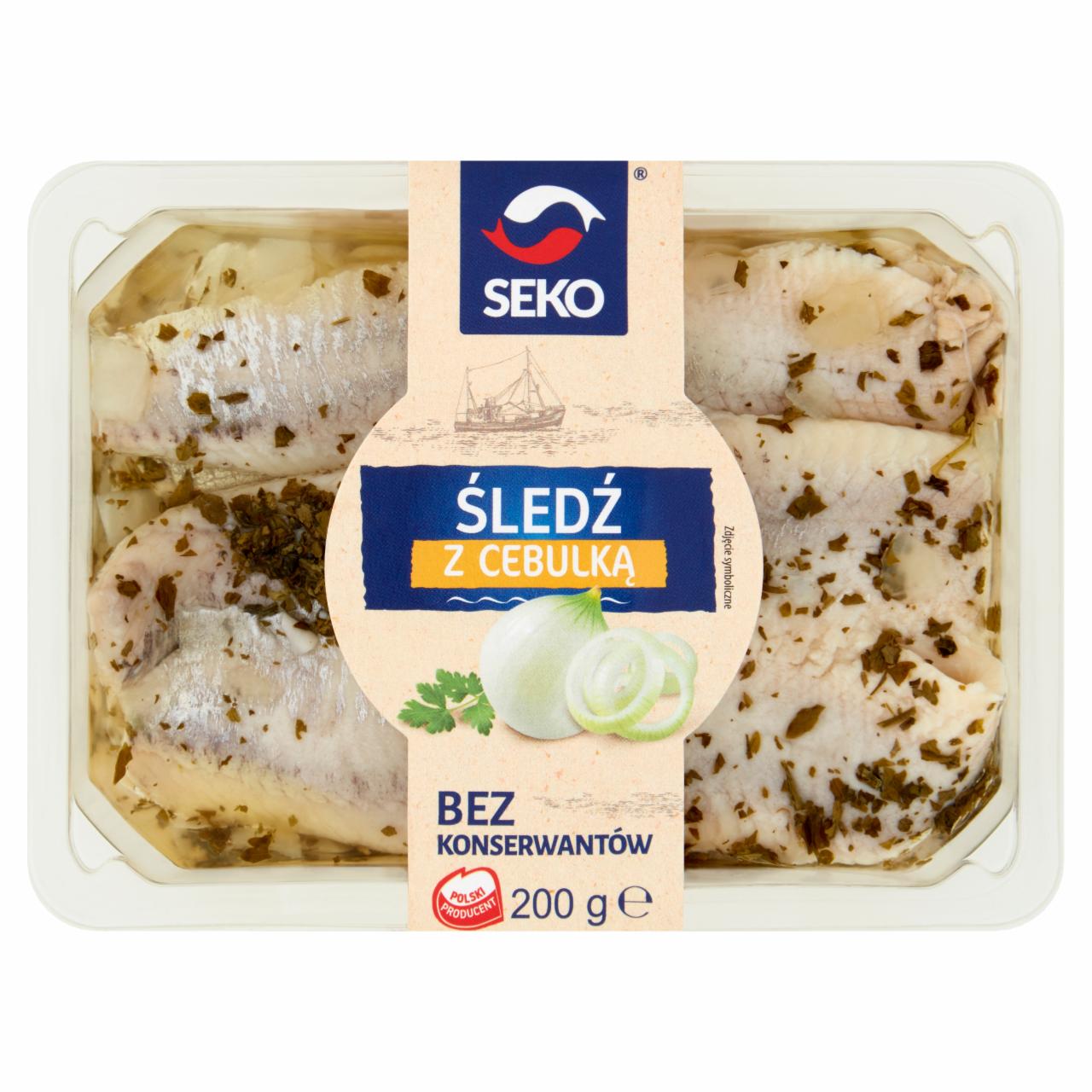 Zdjęcia - Seko Śledź z cebulką 200 g