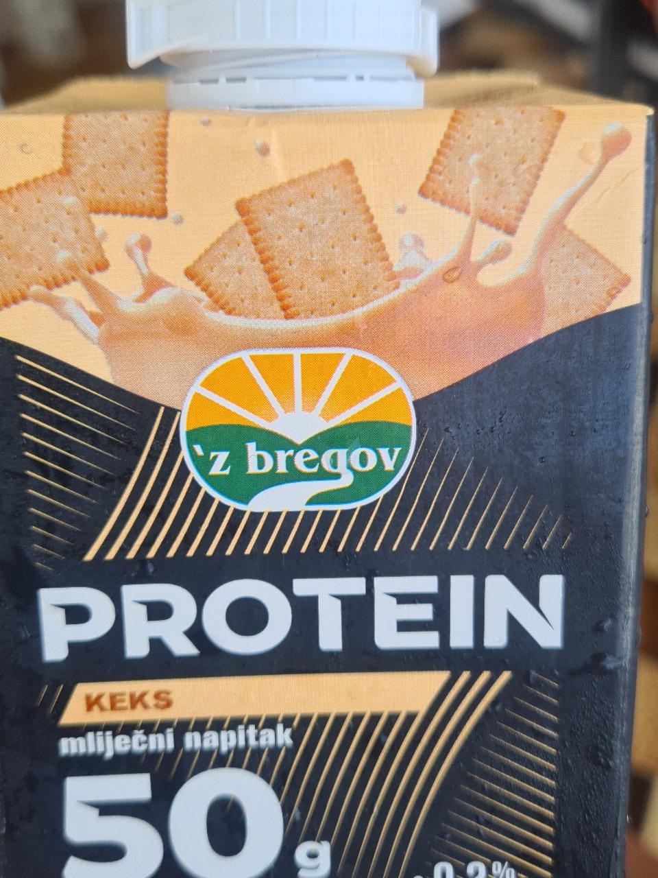 Zdjęcia - Protein keks mliječni napitak 'z bregov