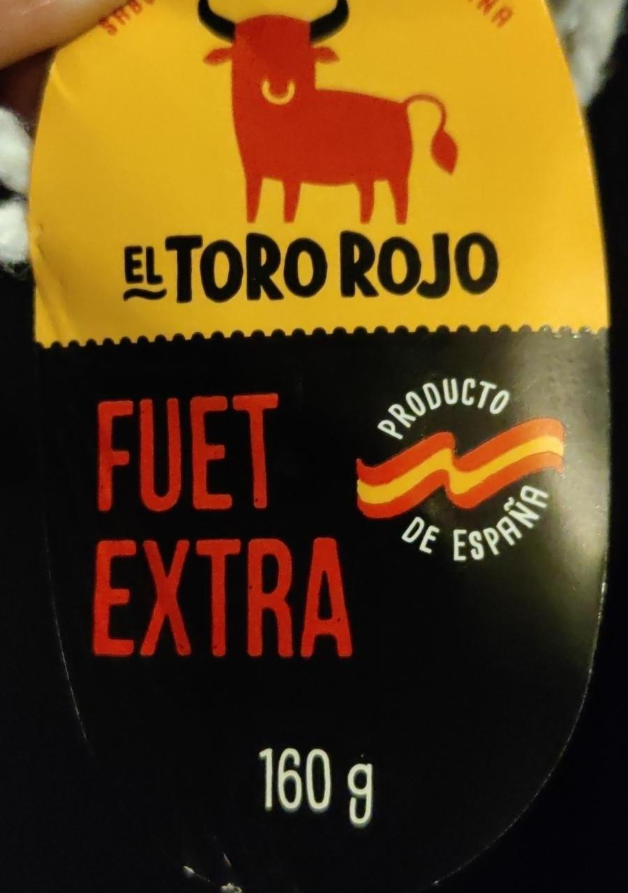 Zdjęcia - Fuet Extra El Toro Rojo